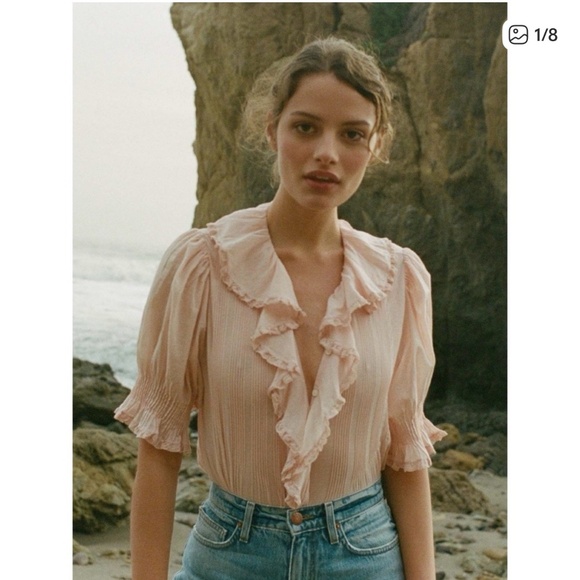 DOEN Henri Top in Blush size XXS - Picture 1 of 10